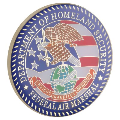 China professional coins maker super quality Federal Air Marshal military hard enamel coin